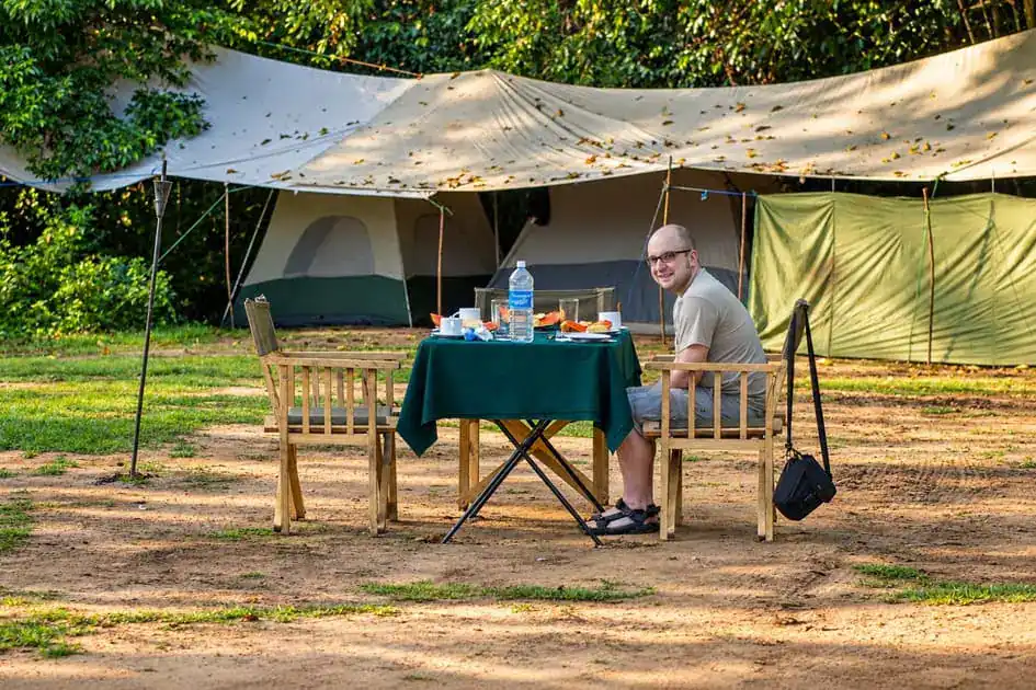 Camping in Udawalawe