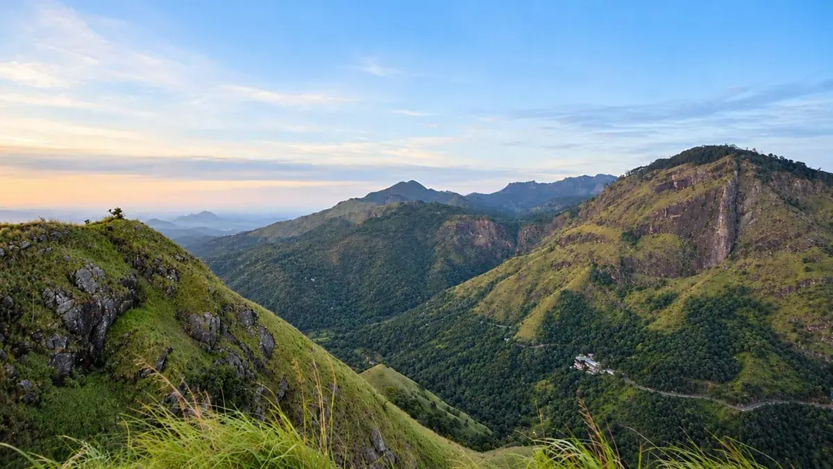 The view from Little Adam's Peak, Ella